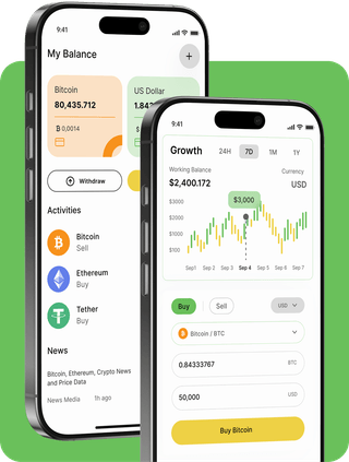 Glumbic bitline trading platform with live market data